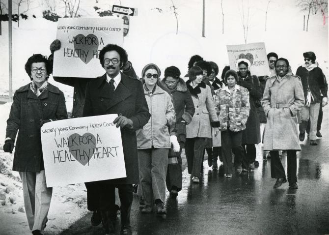 Community Health Center march